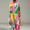 Helen - Robe Géométrique Élégante