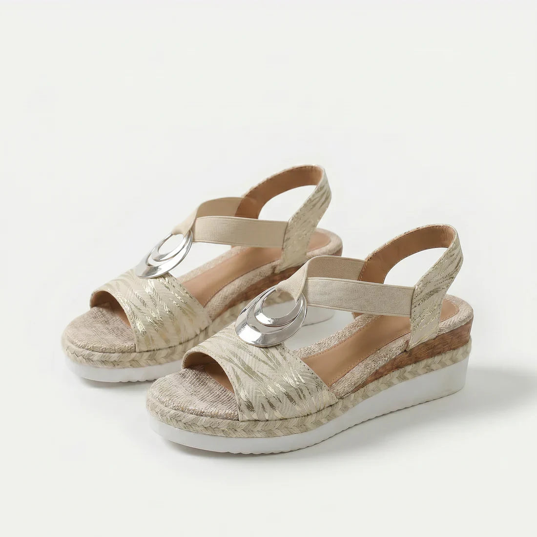 Beige/Argento / 45